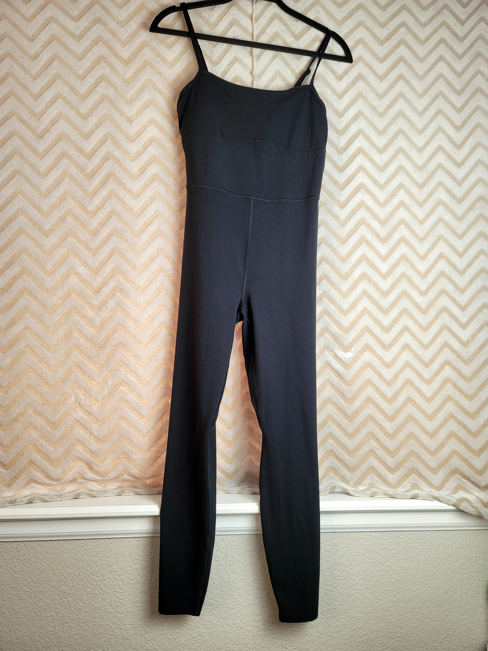 all in motion Black Slim Spaghetti-Strap Jumpsuit - Picture 4 of 7